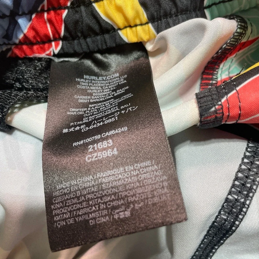 Hurley swim trunks